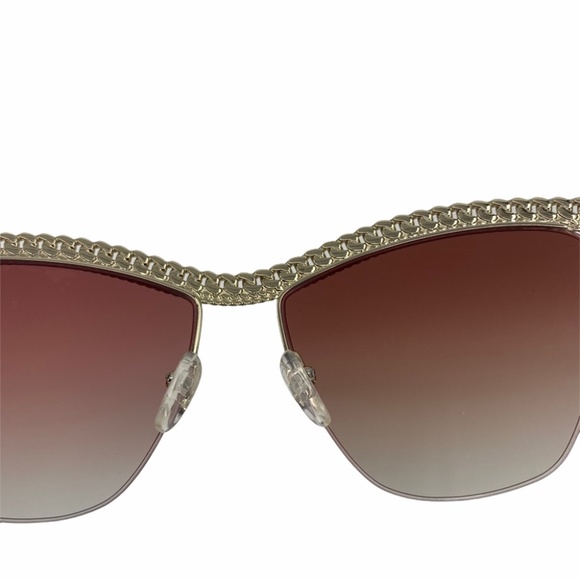 Moschino Gold Tone Butterfly Sunglasses New main image 6